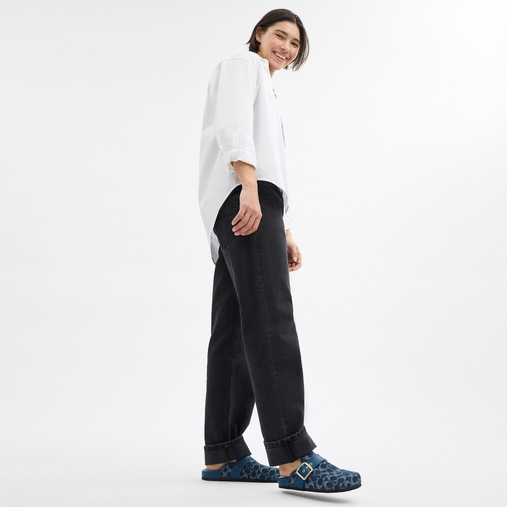 Ashton Clog In Signature Denim - Picture 2 of 3